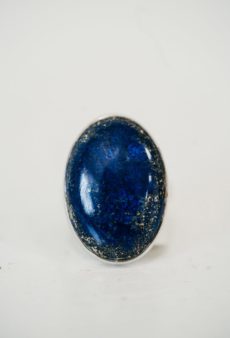 Zeph Ring | Blue Lapis