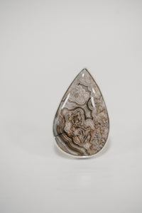 Trinity Ring | Crazy Lace Agate