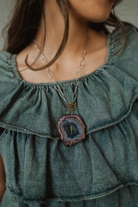 Tara Necklace | Purple