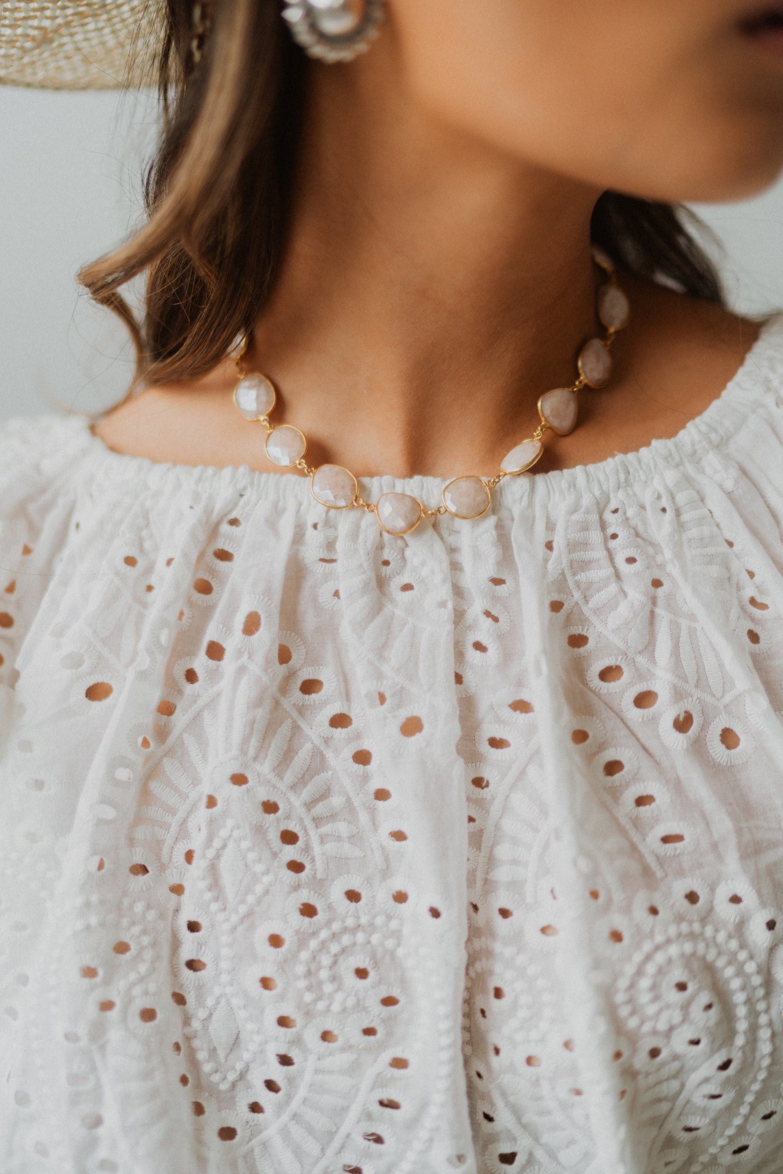 Lynnette Necklace | Pink