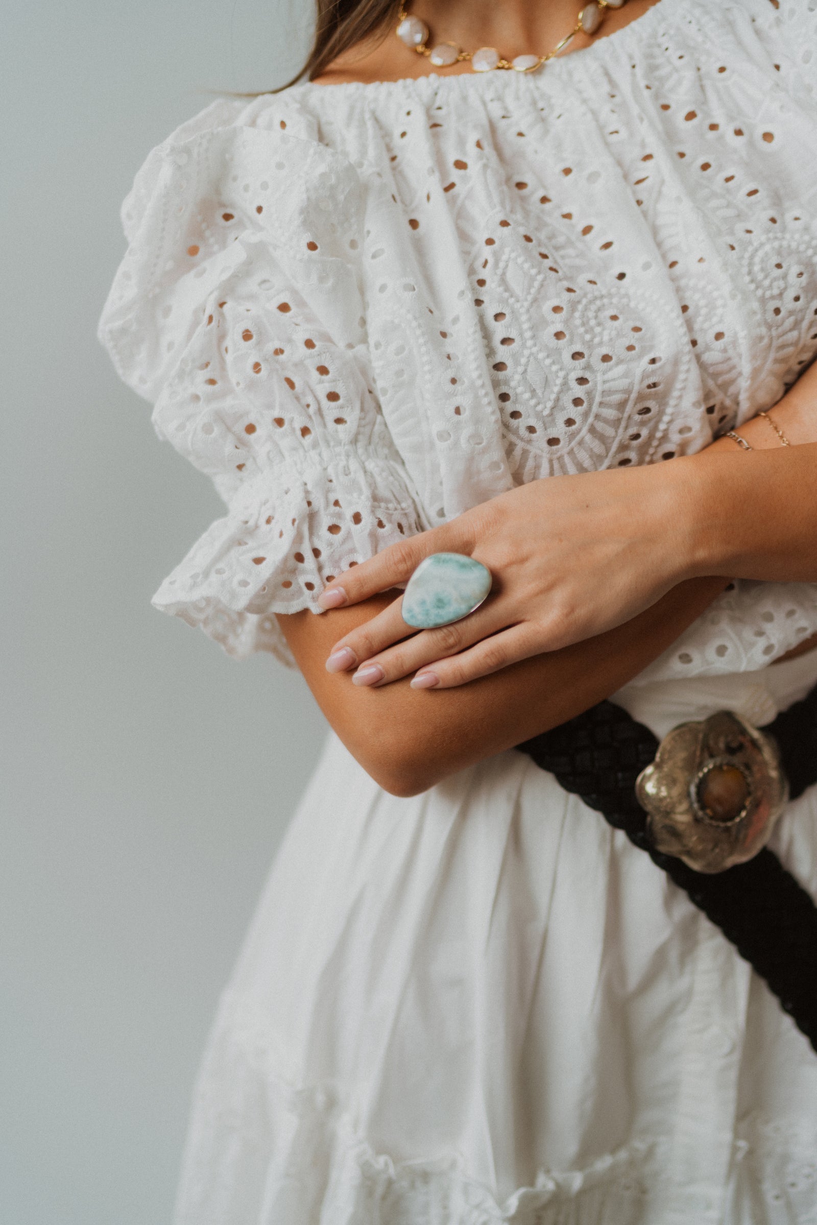 Lesky Ring | Larimar