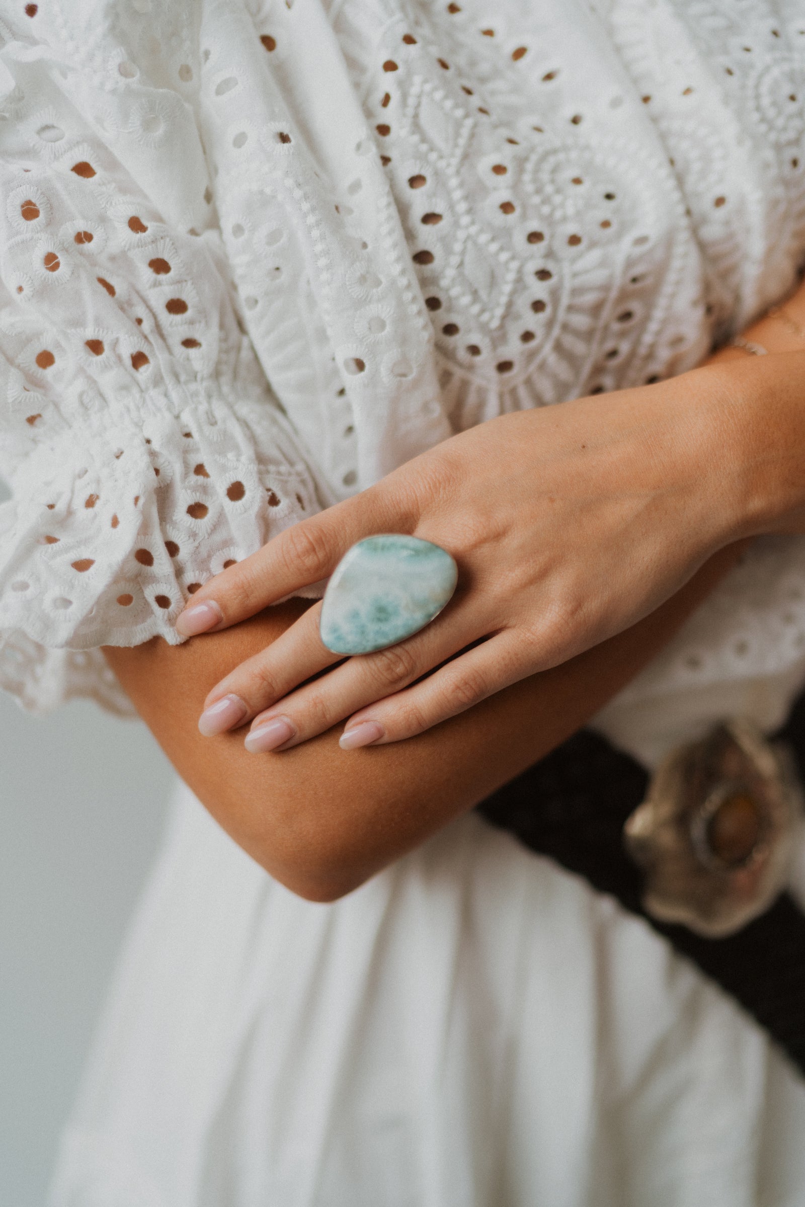 Lesky Ring | Larimar