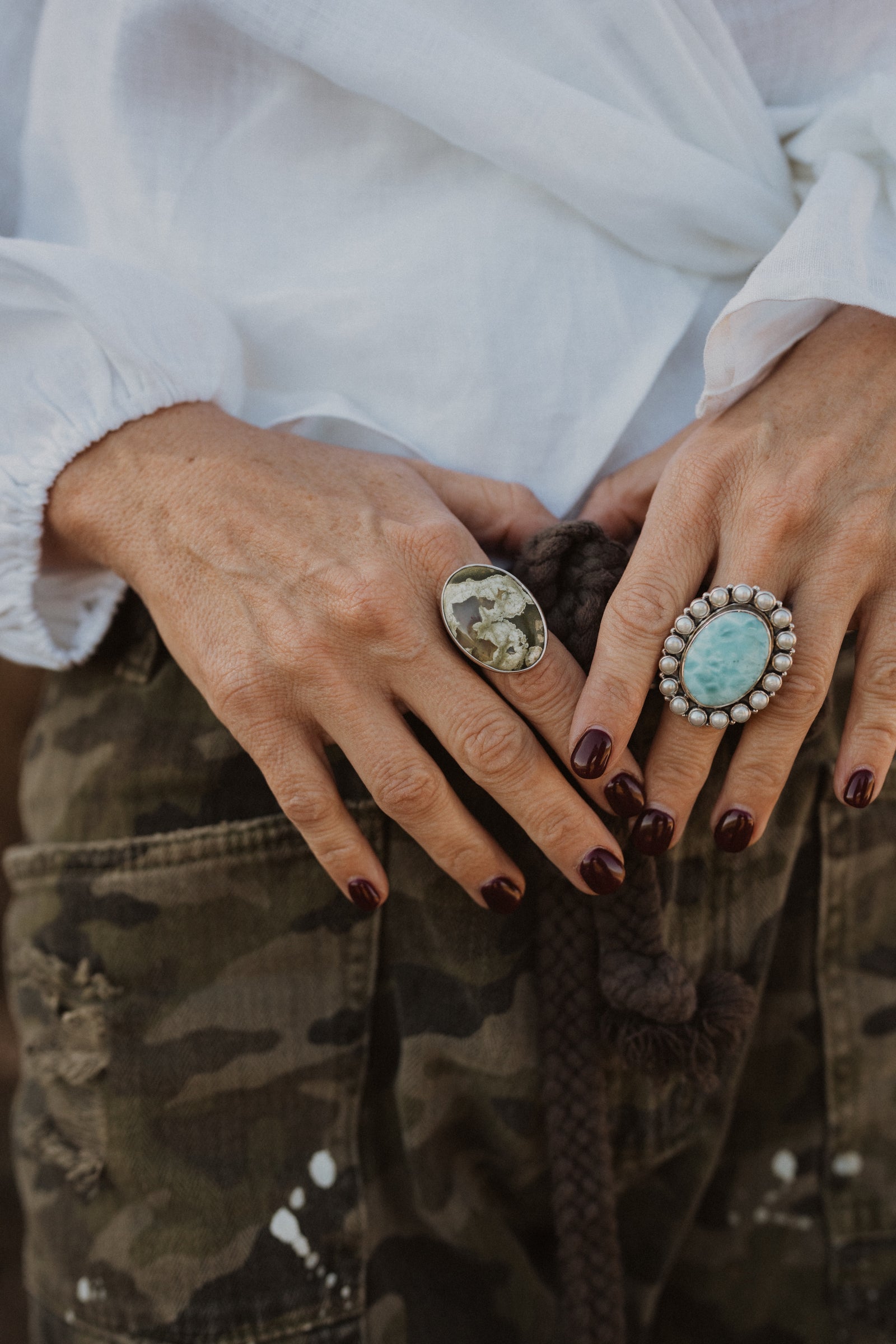 Felecia Ring | Rainforest Jasper | #2