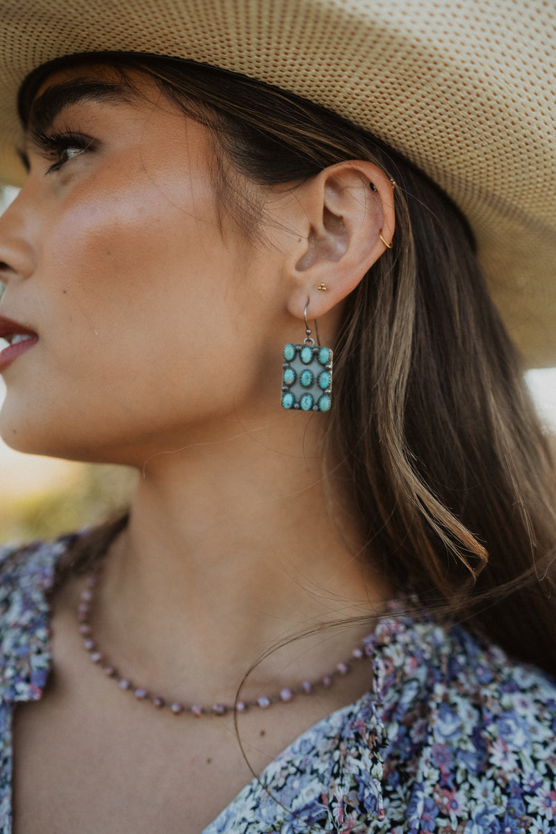 Byrdie Earrings | Turquoise