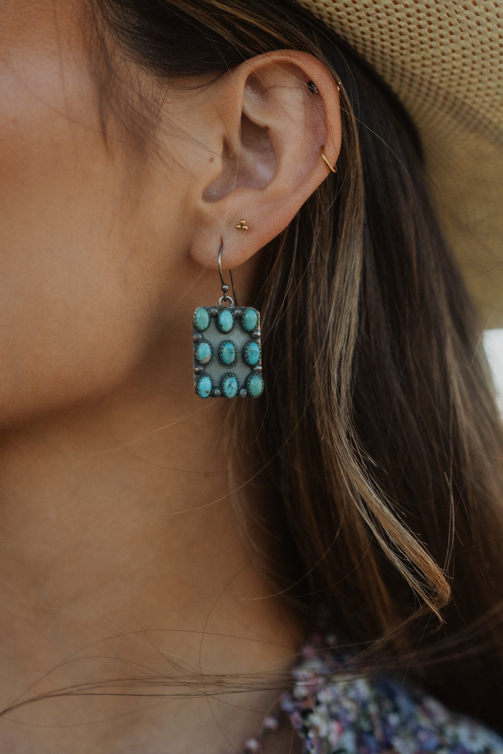 Byrdie Earrings | Turquoise