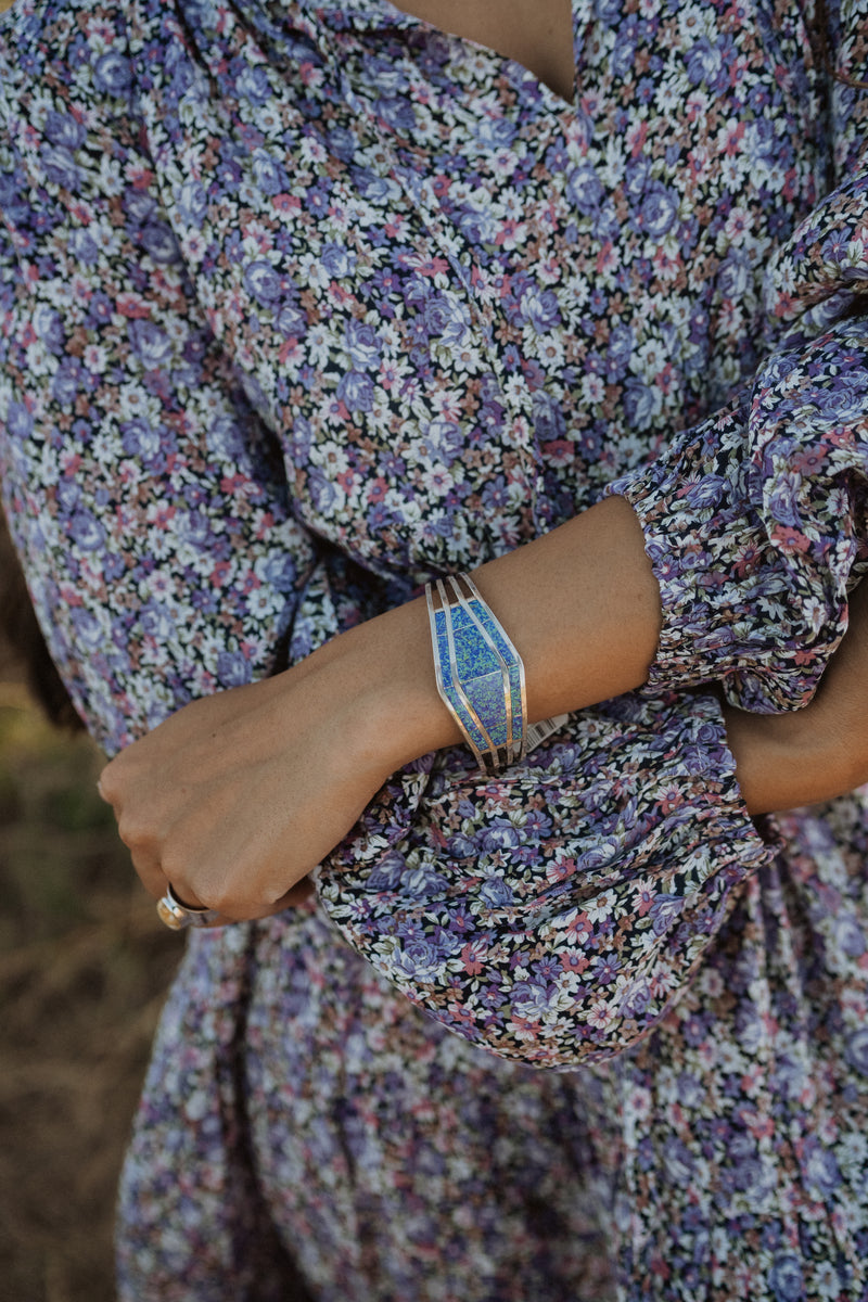 Shield Bracelet | Purple