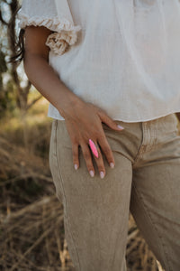 Poppy Ring | Pink Opal