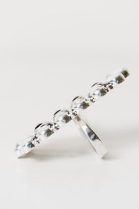 Seneca Ring | Howlite + Black Onyx