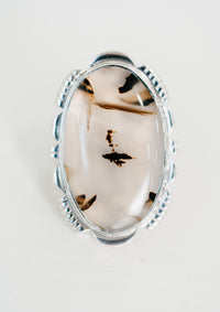 Xenia Ring | Montana Agate | #2