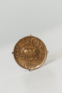 Lotus Coin Ring