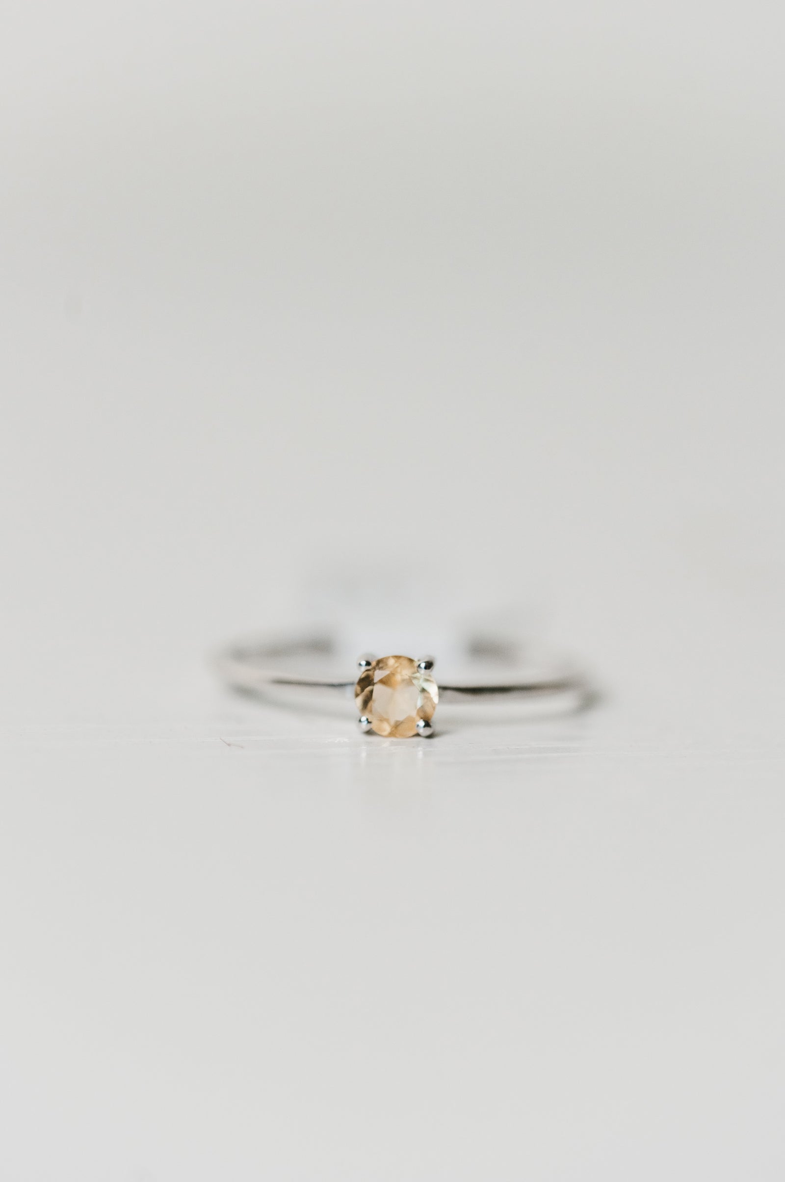 Brunie Ring | Gold Citrine