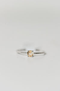 Brunie Ring | Gold Citrine