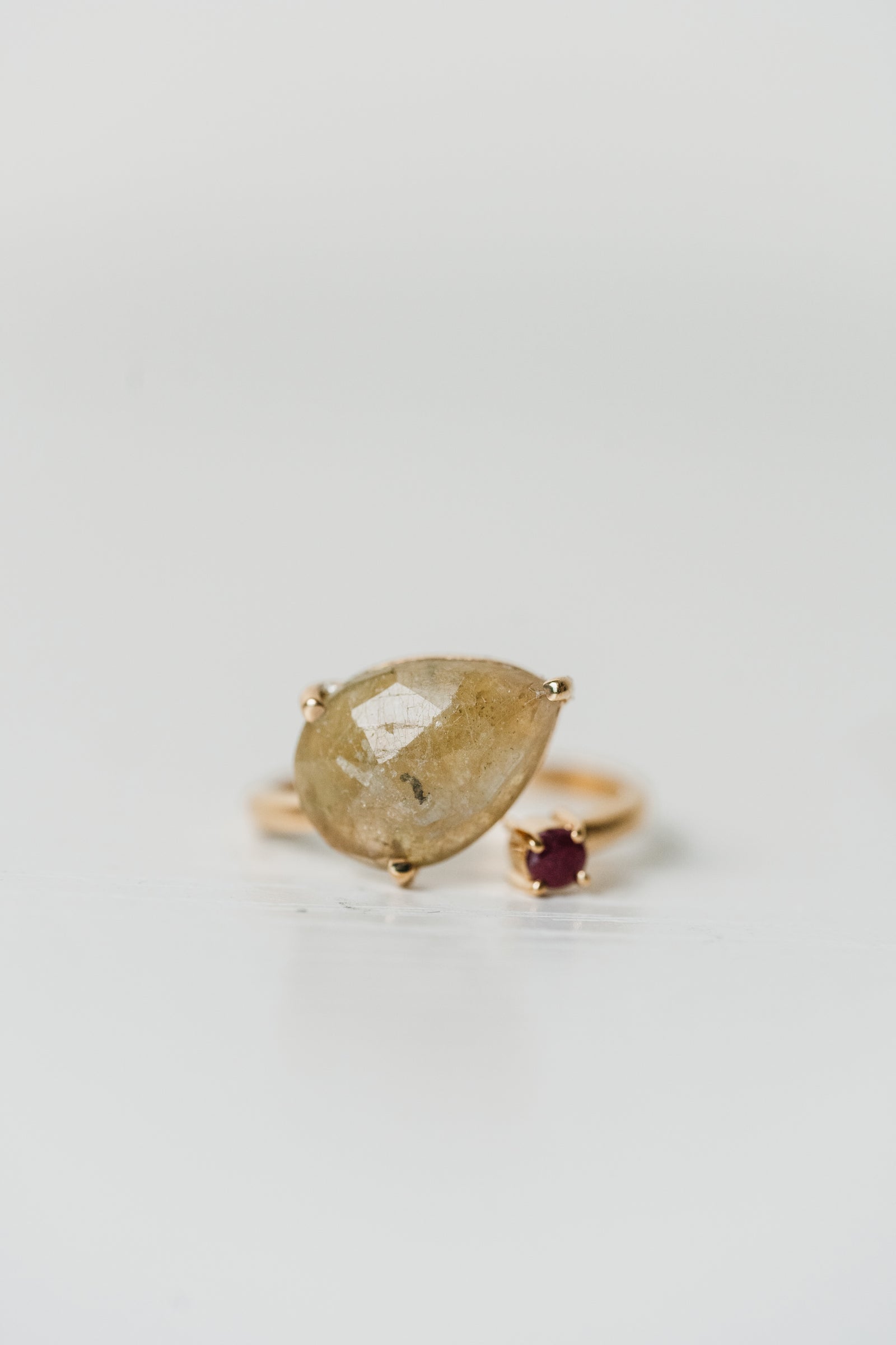 Seashore Ring | Ruby + Multi Sapphire