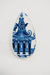 Blue China Ring | Ceramic Art