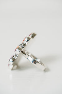 Roseblush Ring | Galaxy Opal + Black Onyx