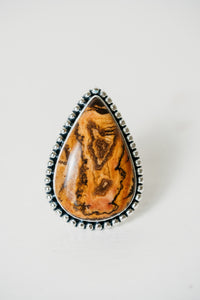 Davenport Ring | Blackout Jasper