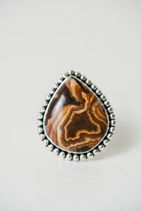 Davenport Ring | Blackout Jasper