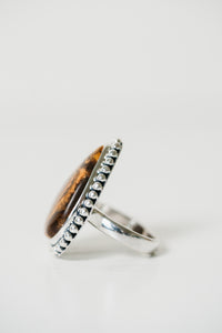 Davenport Ring | Blackout Jasper