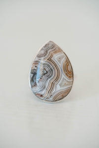 Lenny Ring | Crazy Lace Agate