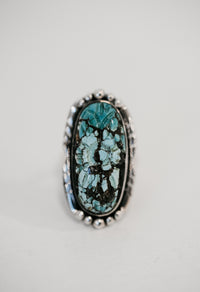 Marcus Ring | #2 | Carved Turquoise