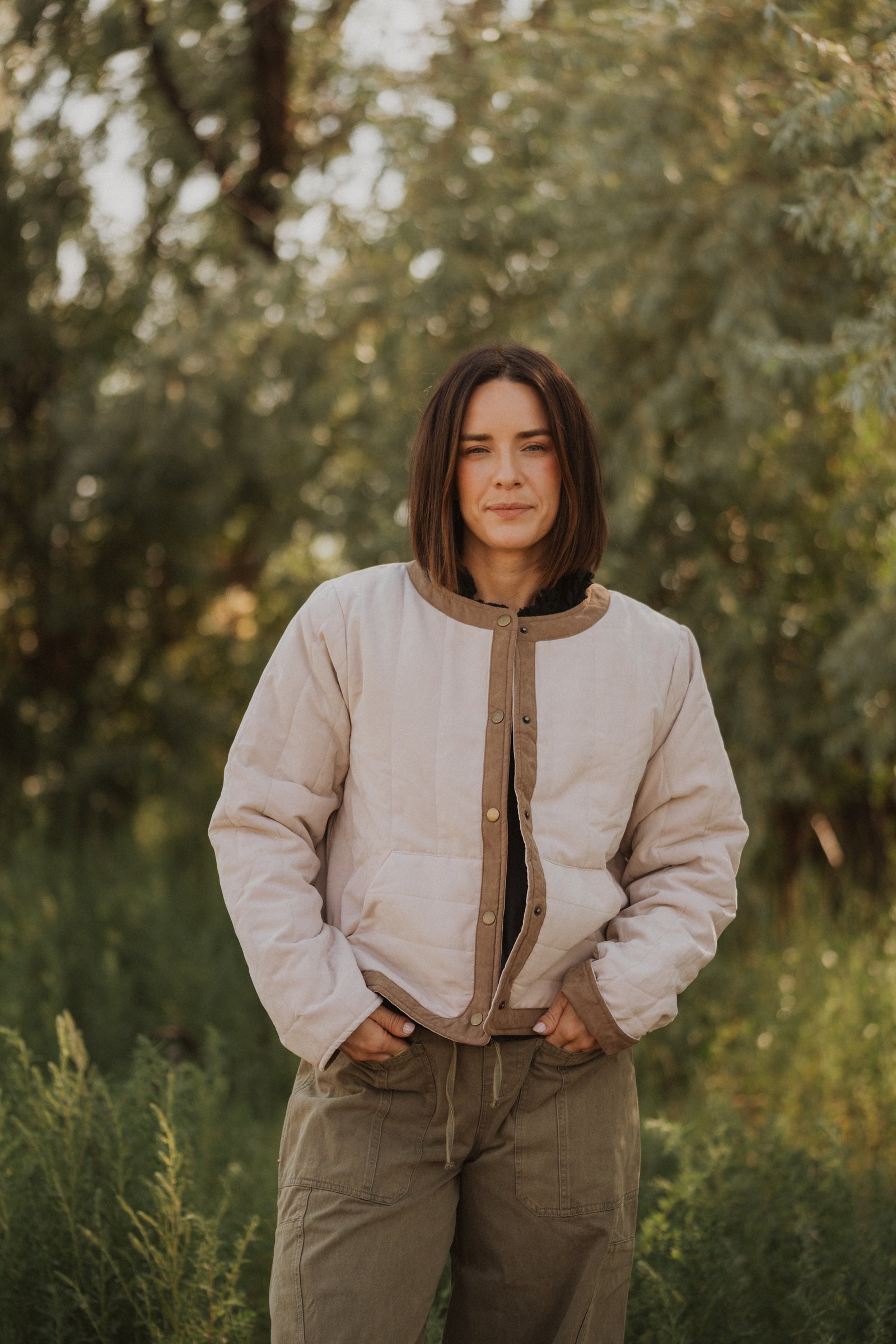 Logo Embroidered Jacket