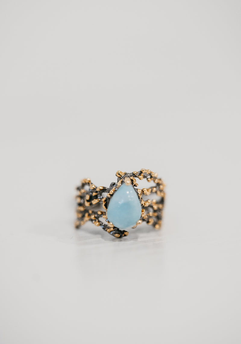 Flossie Ring | Larimar