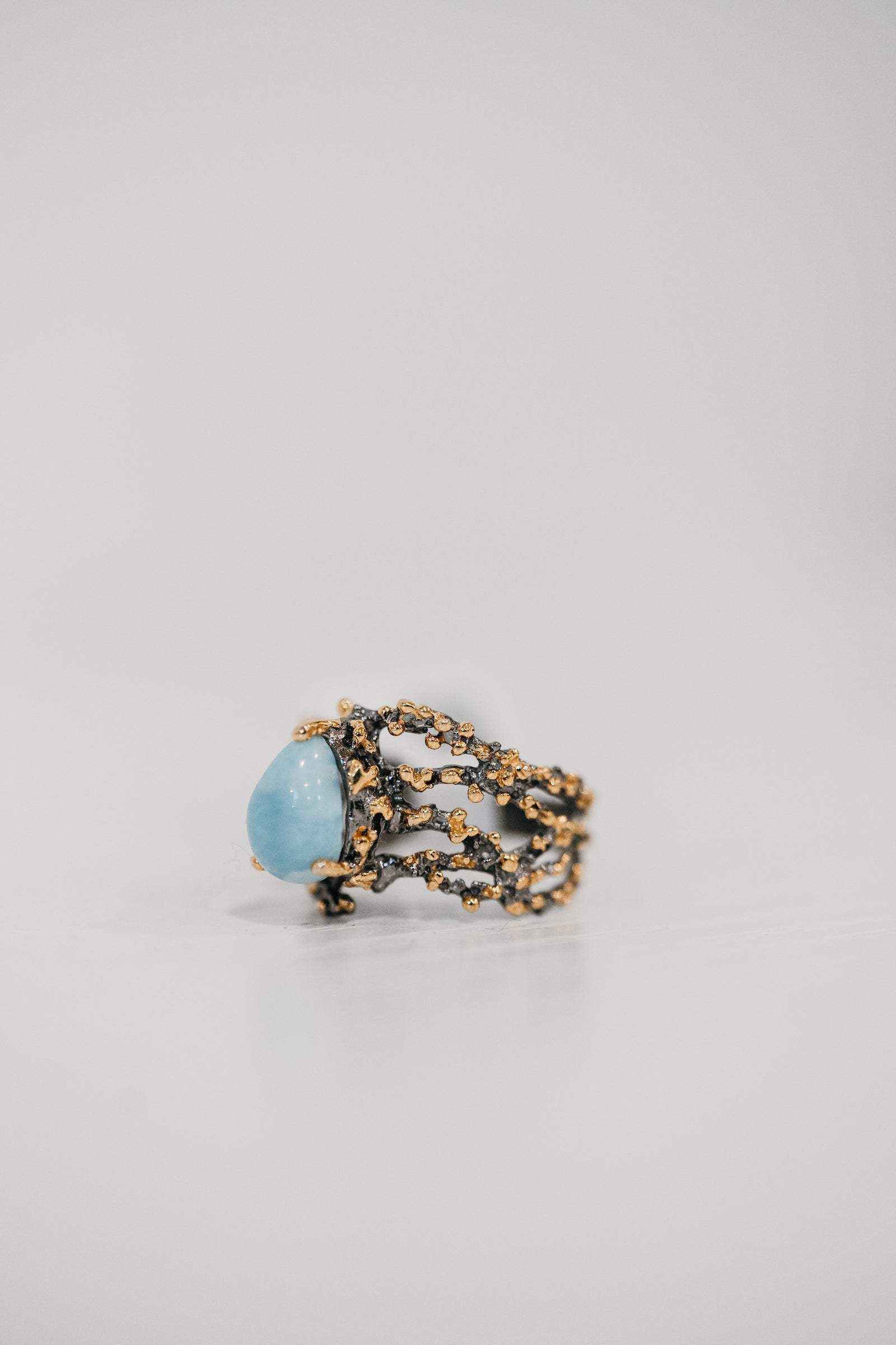 Flossie Ring | Larimar