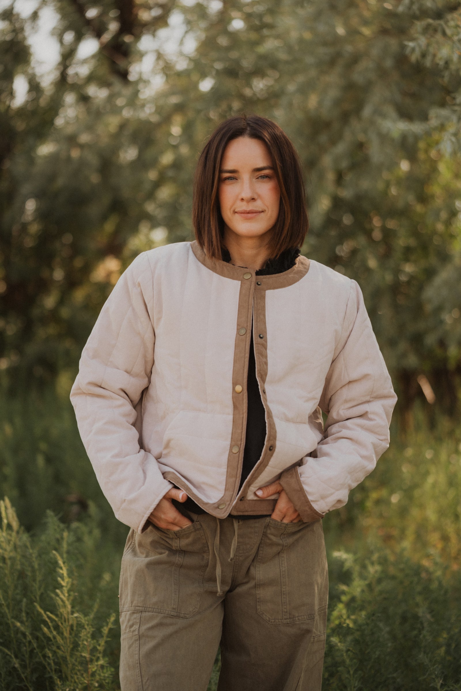 Logo Embroidered Jacket