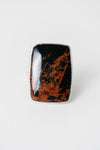 Lulu Ring | Mahogany Obsidian
