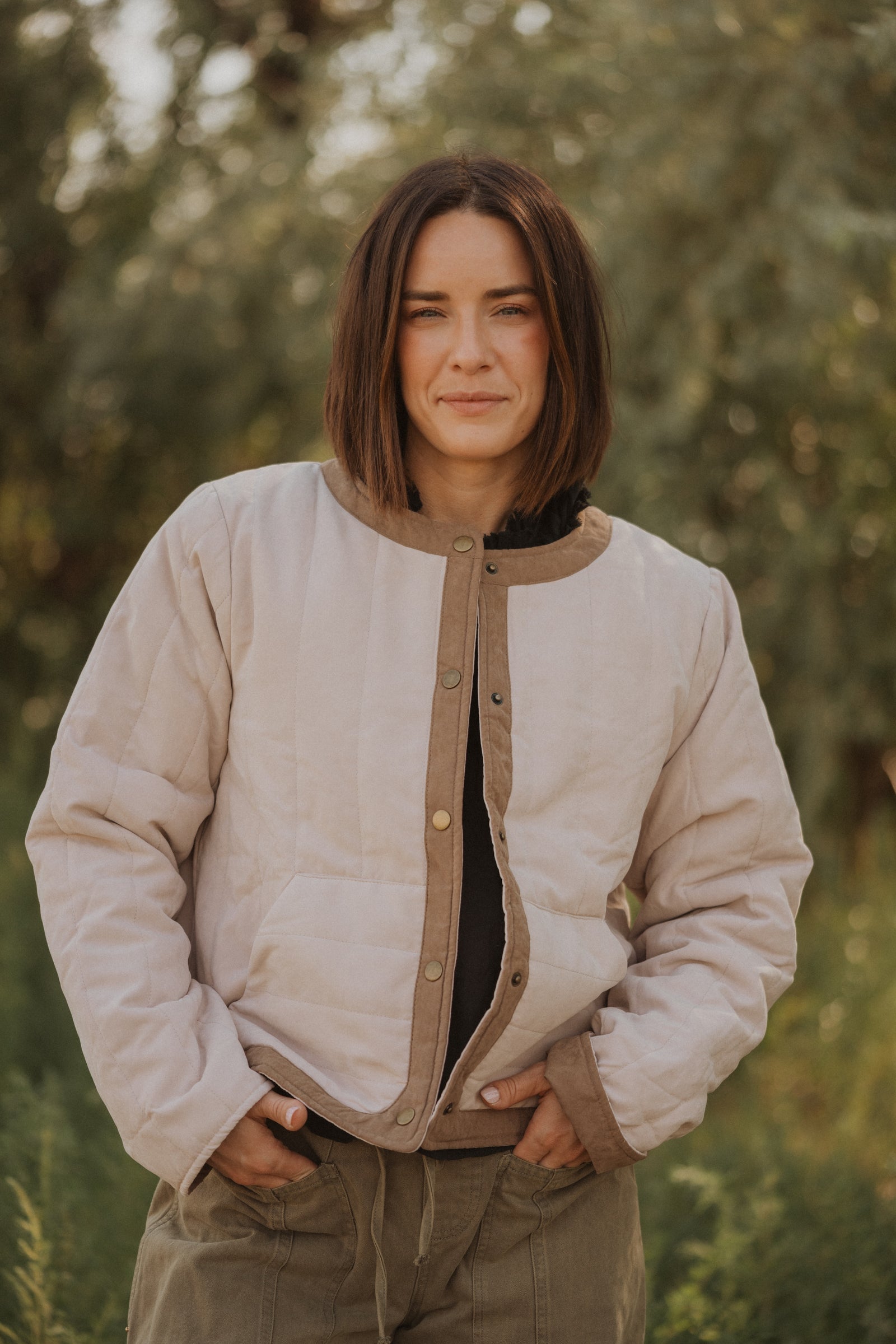 Logo Embroidered Jacket