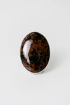Lulu Ring | Mahogany Obsidian