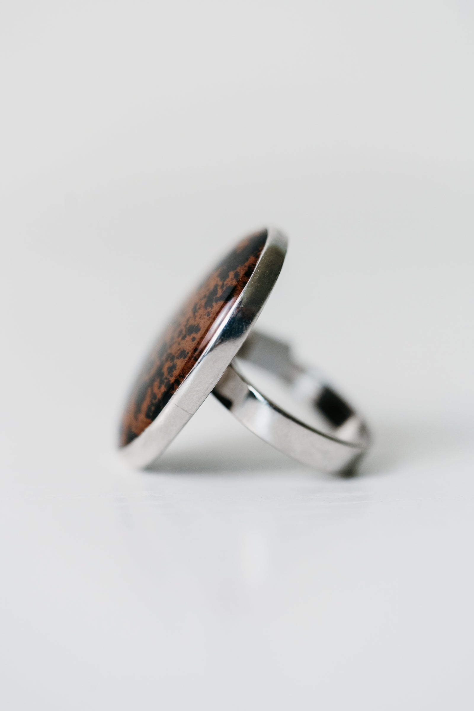 Lulu Ring | Mahogany Obsidian