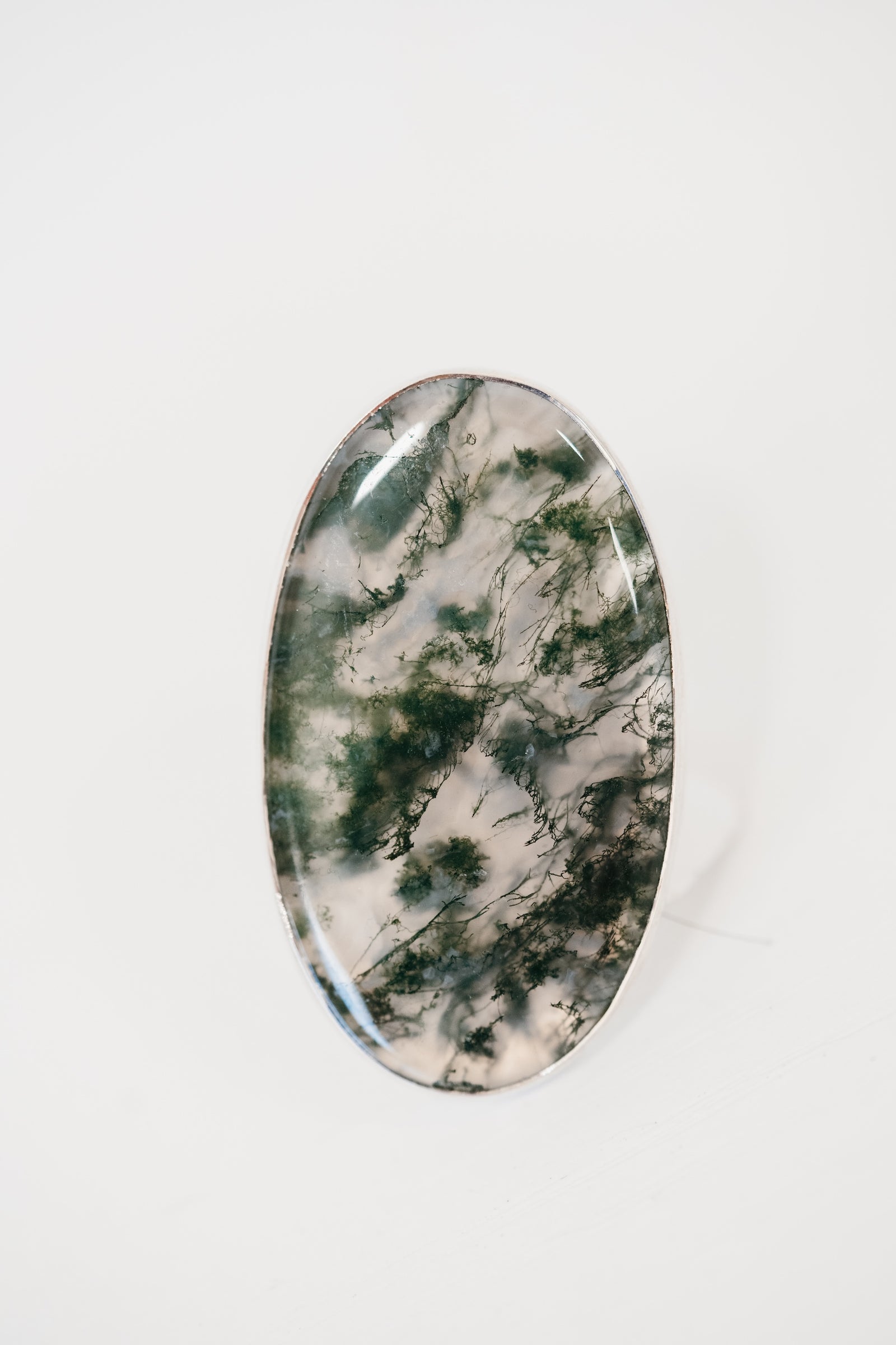 Belen Ring | Moss Agate | #2