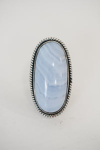 Hopkins Ring | Blue Lace Agate