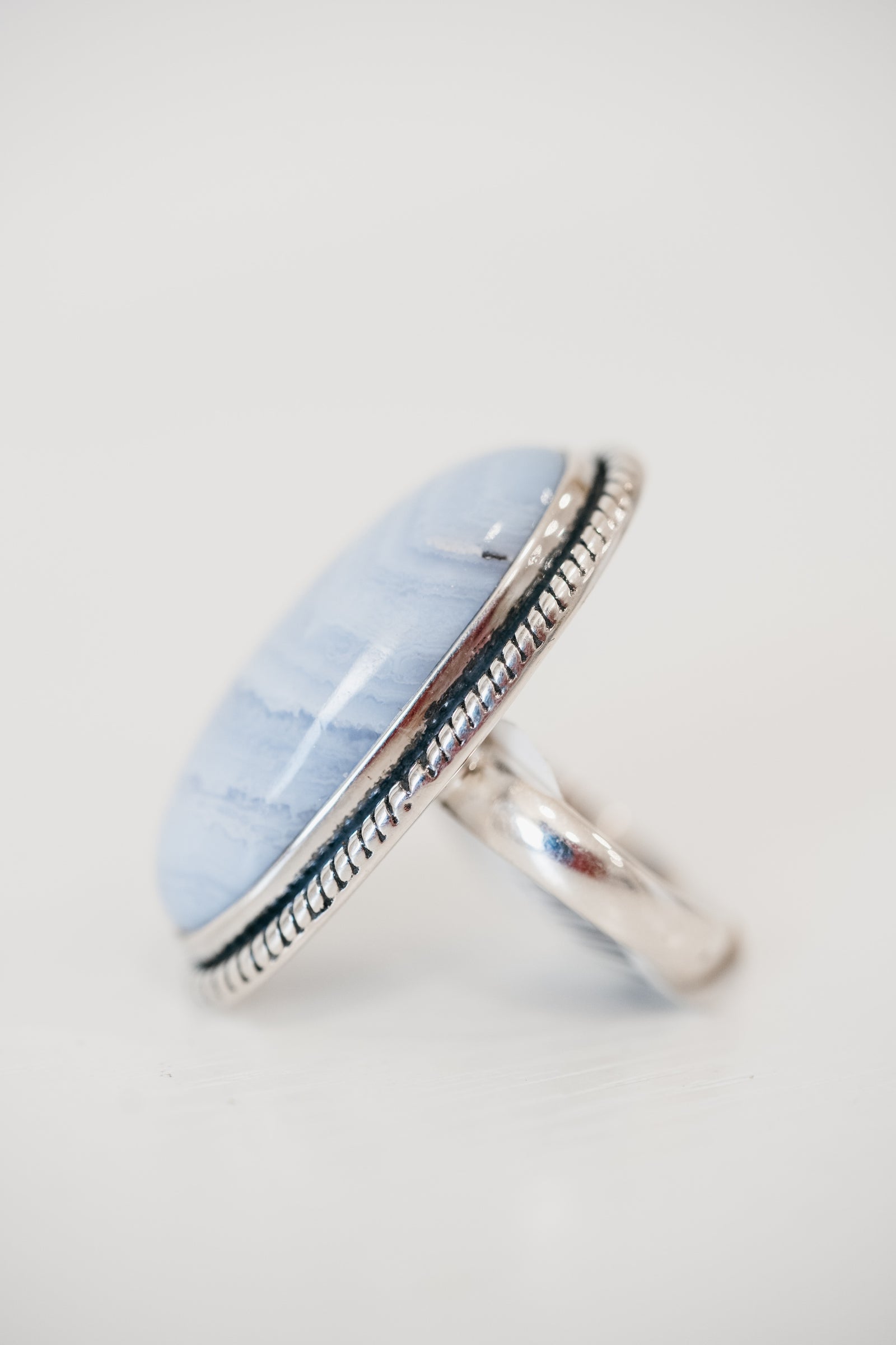 Hopkins Ring | Blue Lace Agate