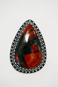 Tonnalli Ring | African Bloodstone