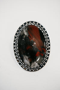 Tonnalli Ring | African Bloodstone