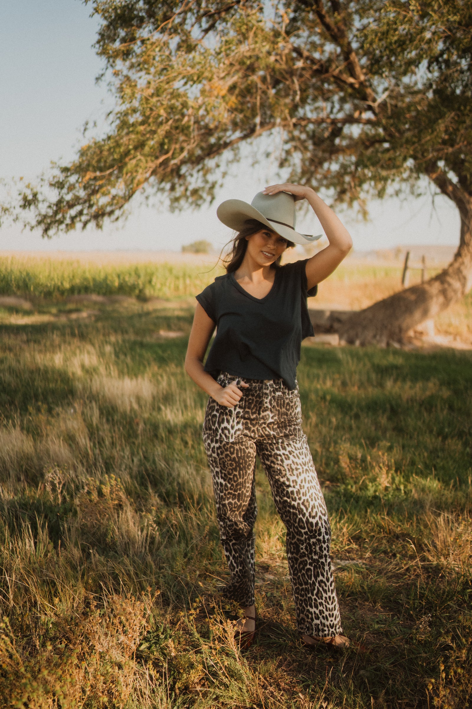 Leopard Print Pants