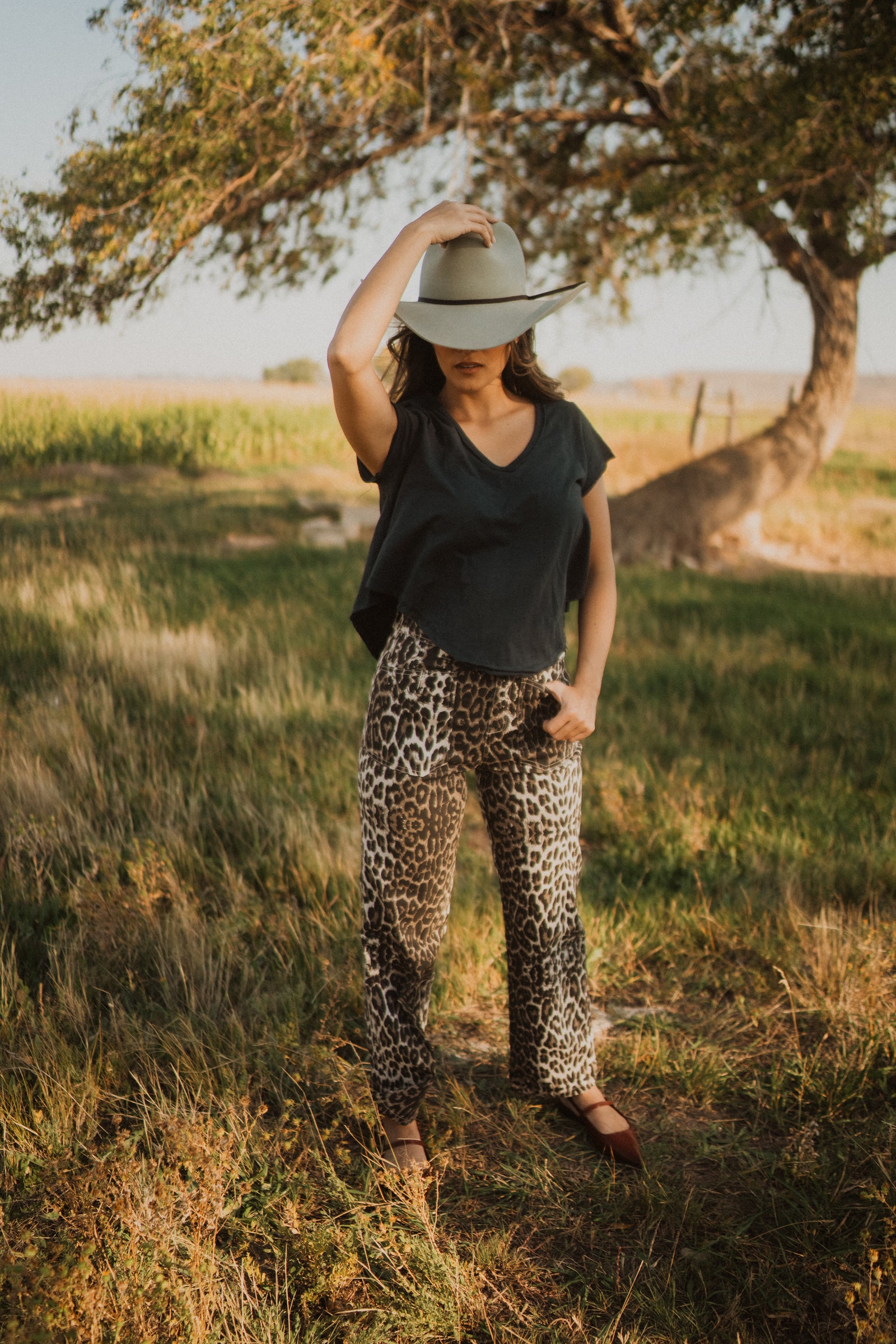 Leopard Print Pants