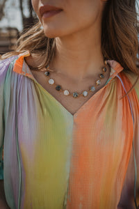 Jan Necklace | Dendritic Opal | #2