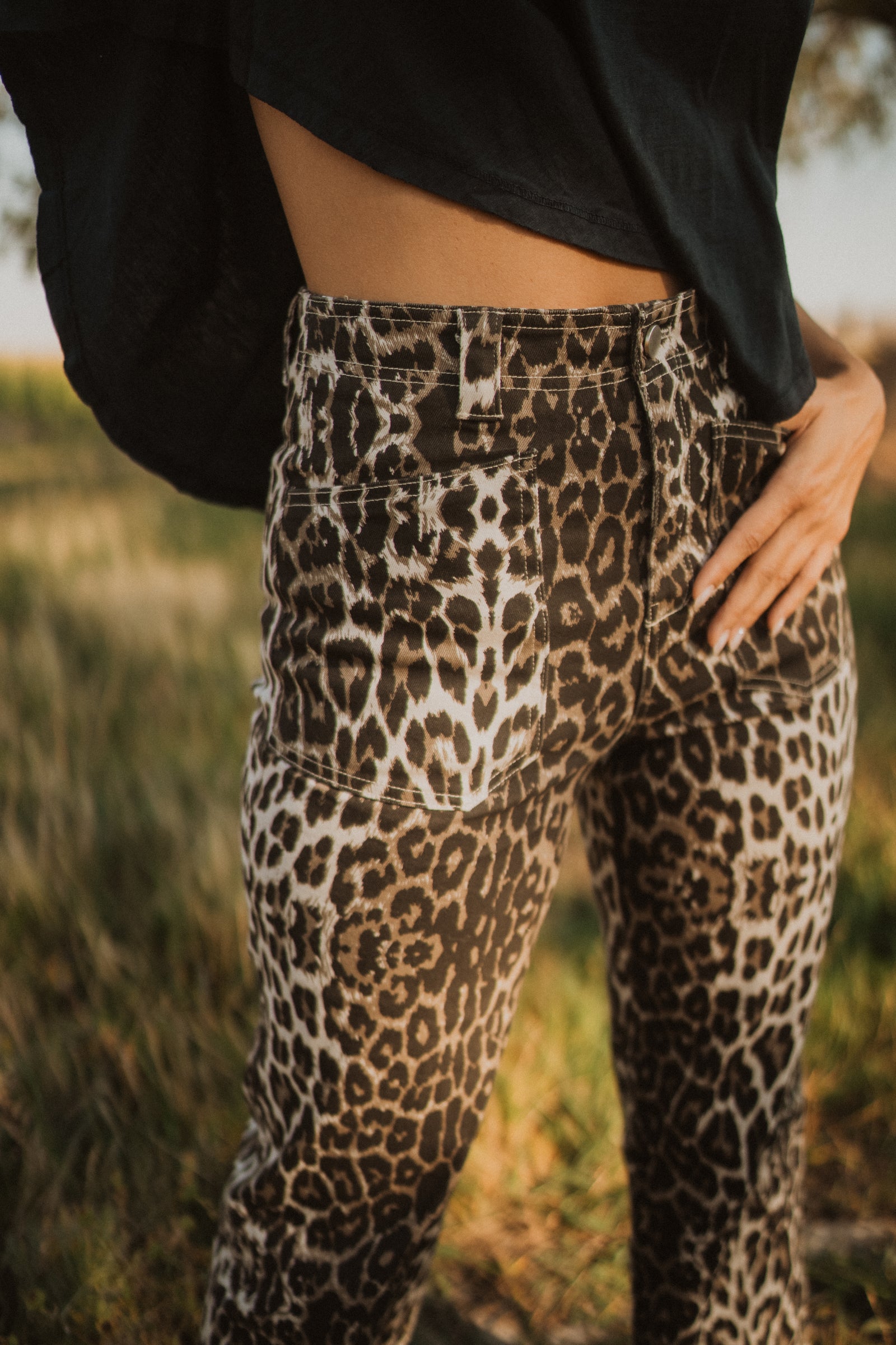 Leopard Print Pants