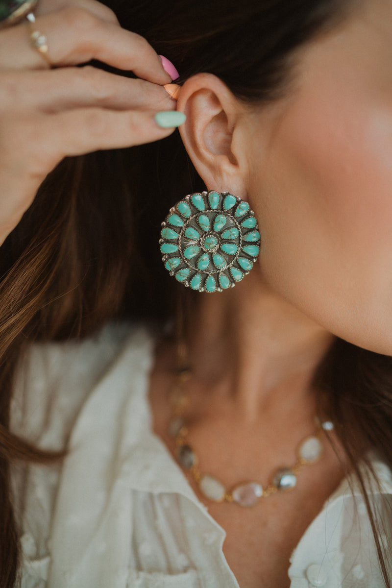 Cass Earrings | Turquoise
