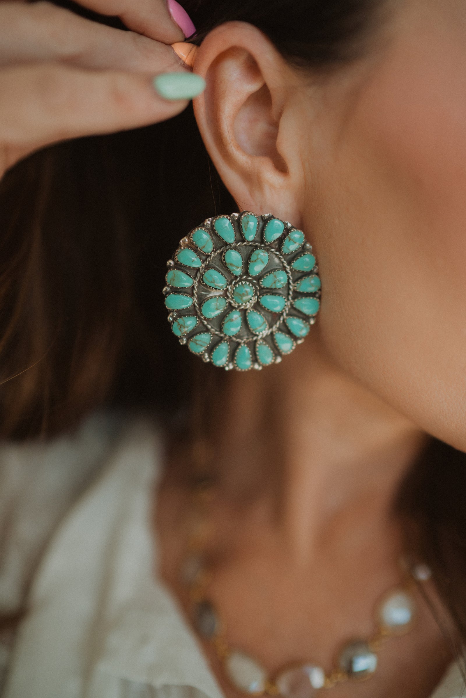 Cass Earrings | Turquoise