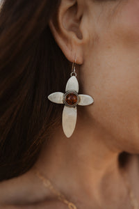 Flame Flower Earrings