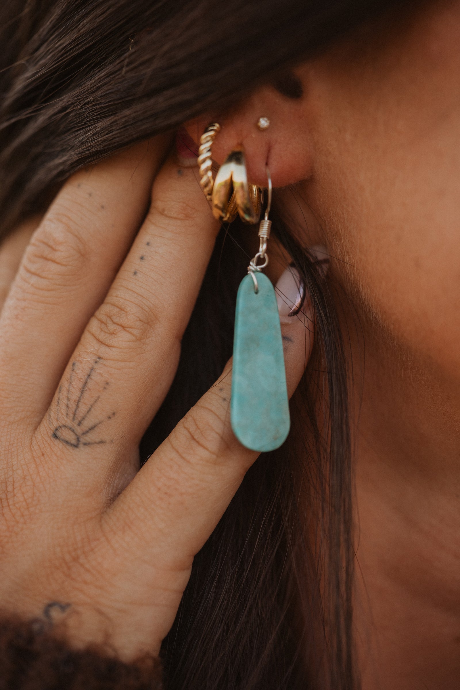 Evangeline Earrings | Turquoise | #11