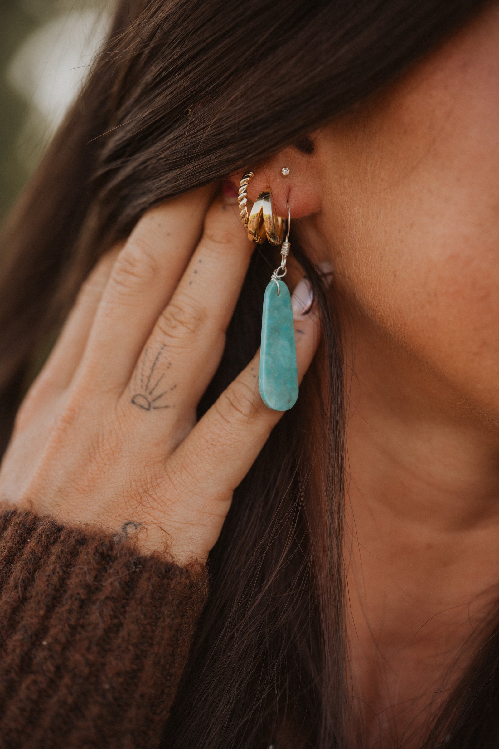 Evangeline Earrings | Turquoise | #11