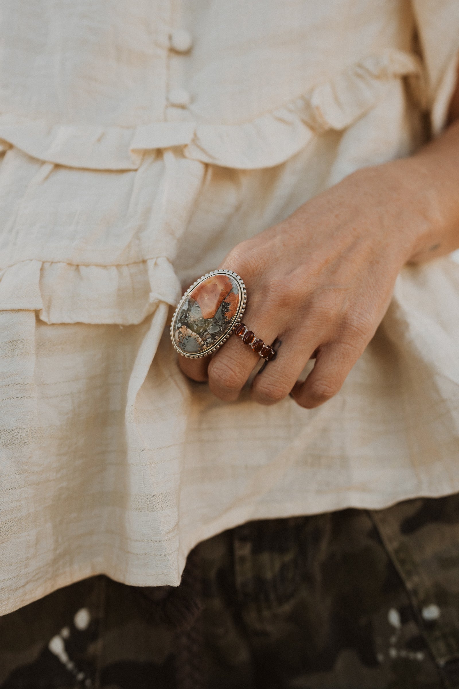 Pumpkin Spice Ring | Amber