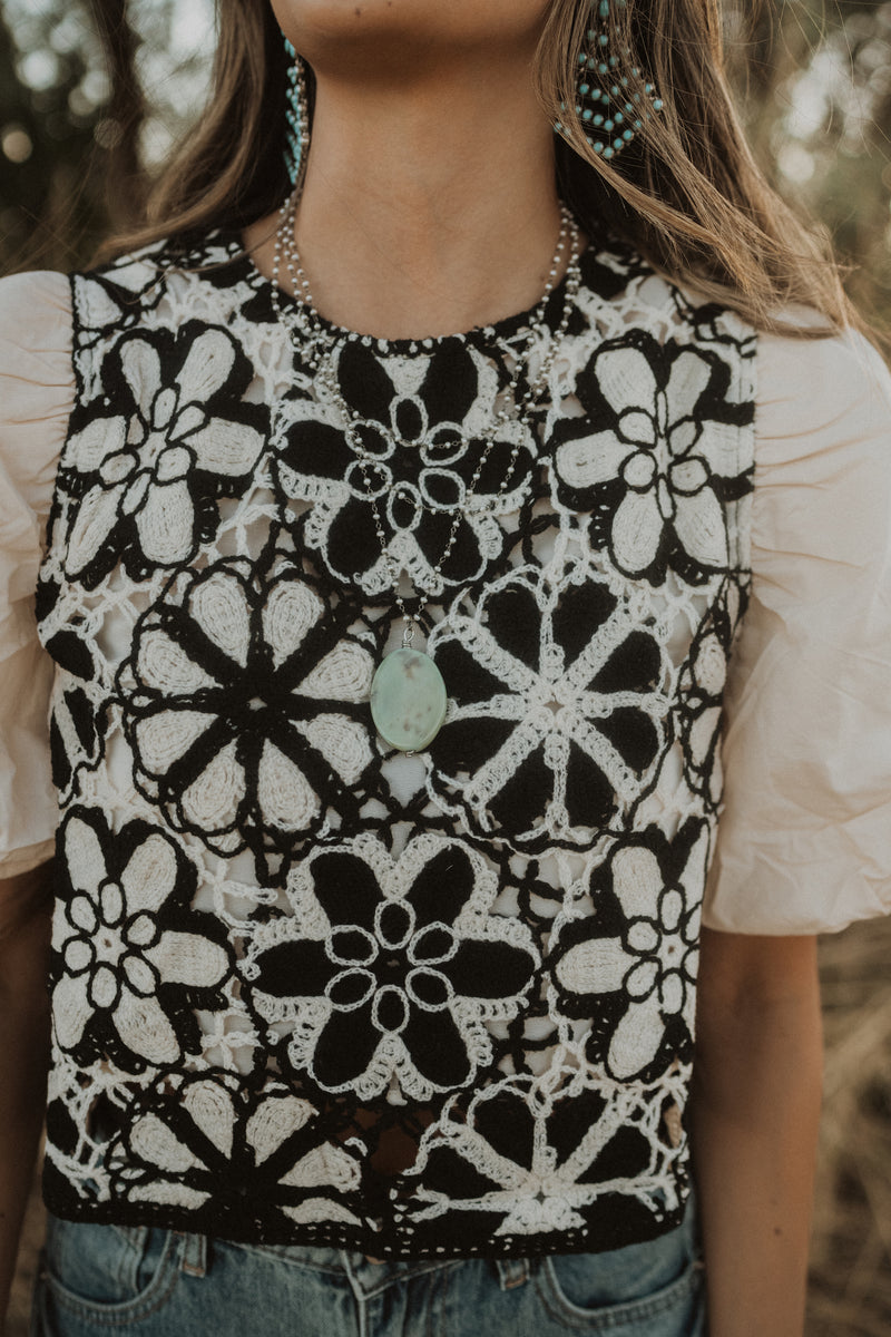 Kyni Girl Necklace | Oval | Gun Metal