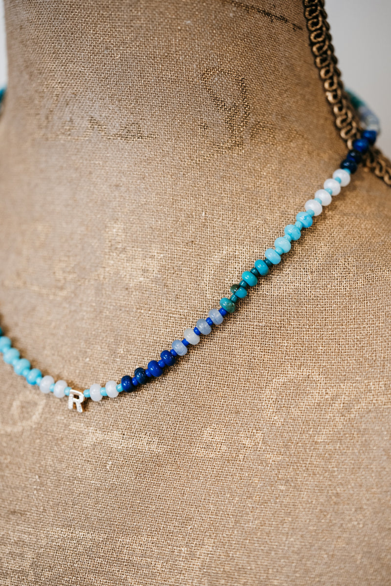 Colorful Initial Necklace
