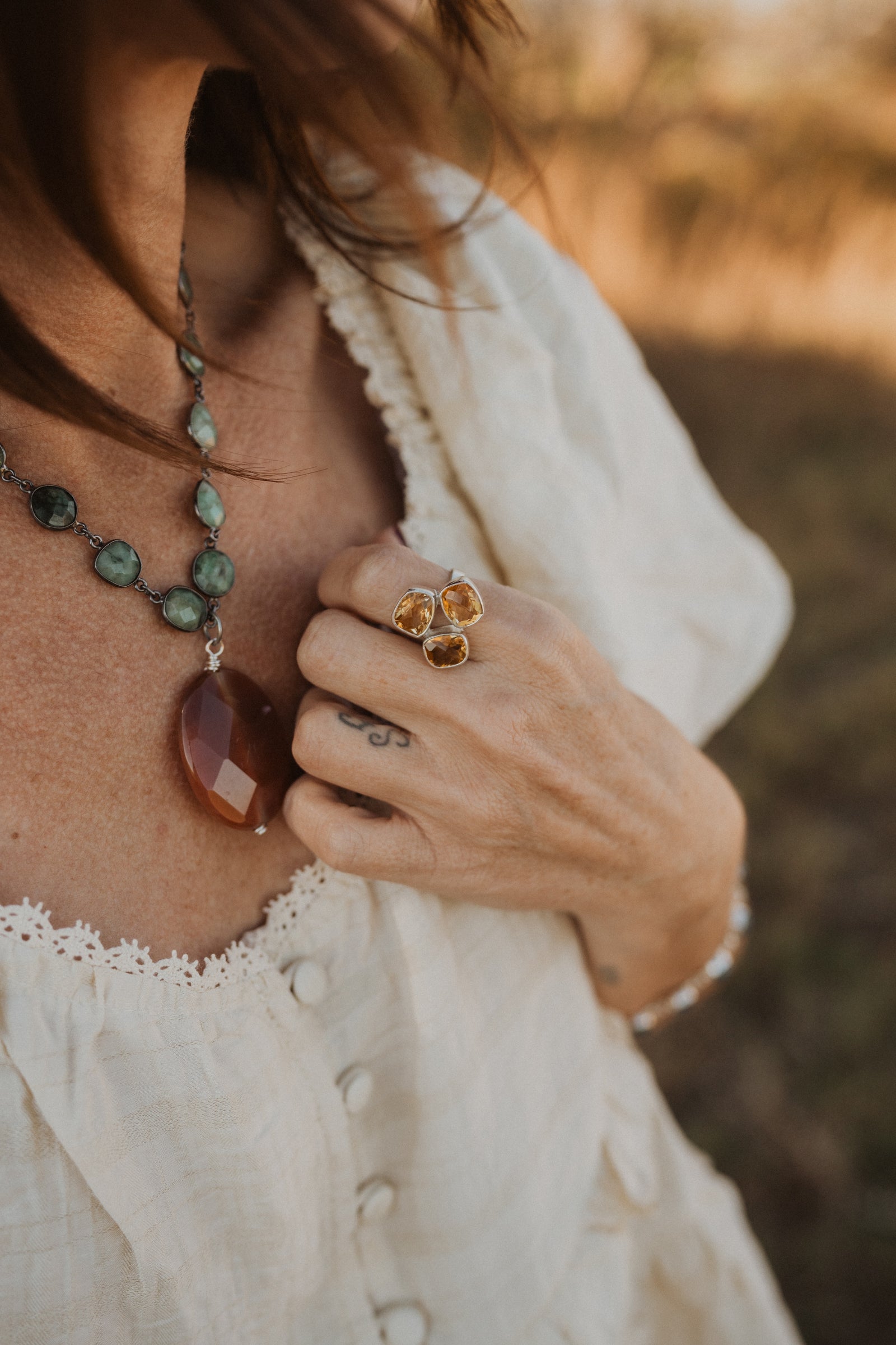 Golden Harvest Ring | Gold Citrine